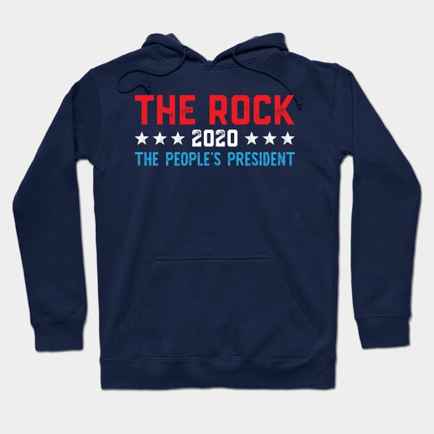 The Rock 2020: The People's President Hoodie by zubiacreative